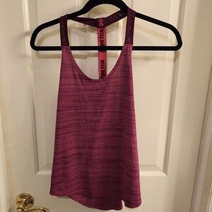 Nike dri fit racer bank workout tank top size med purple